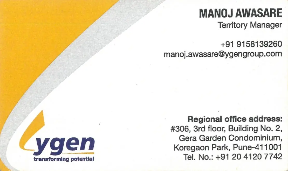 Business Card - YGen